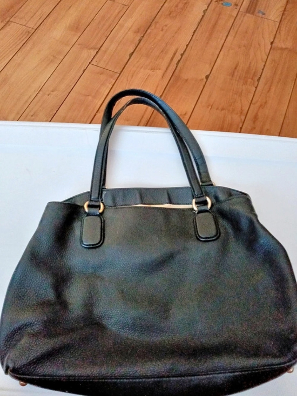Gucci Soho Interlocking G Leather Tote Black - Picture 3 of 13